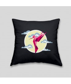 Hummingbird cushion